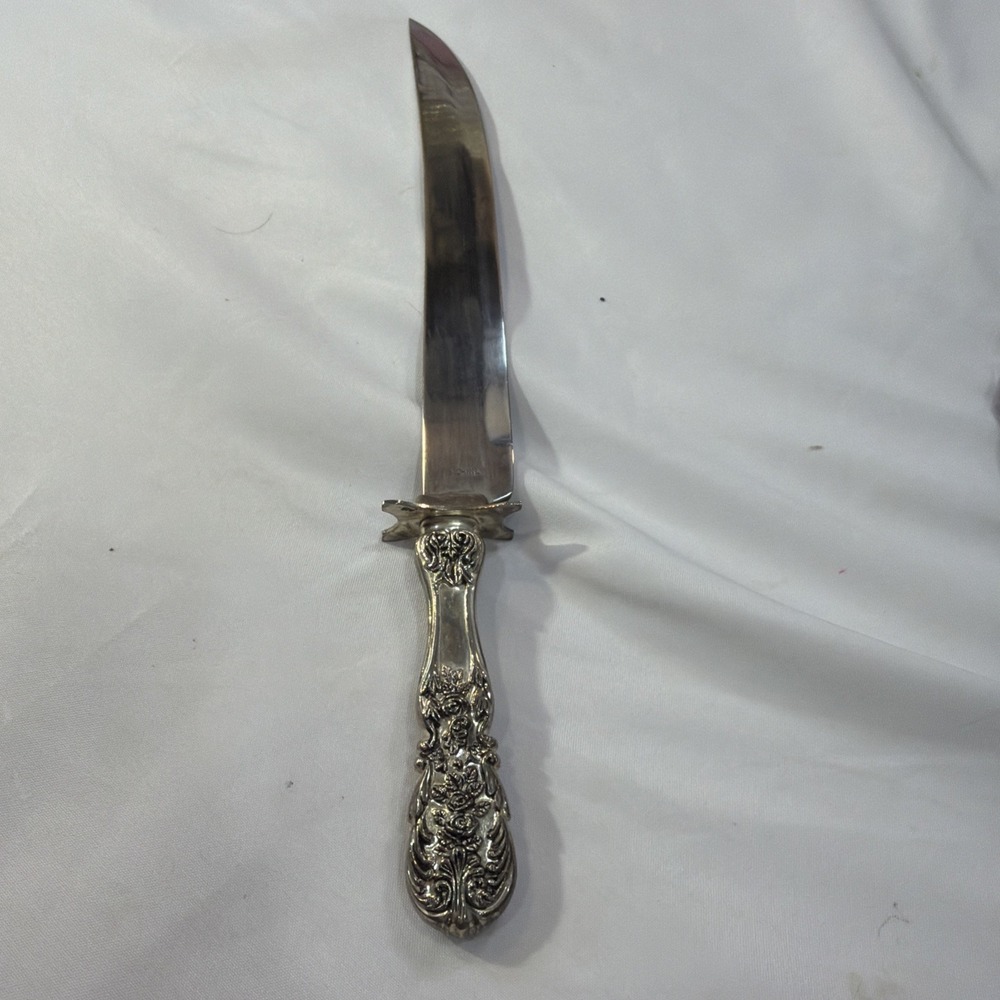 W.M. Rogers & Sons " French Rose' Stainless Steel Knife
